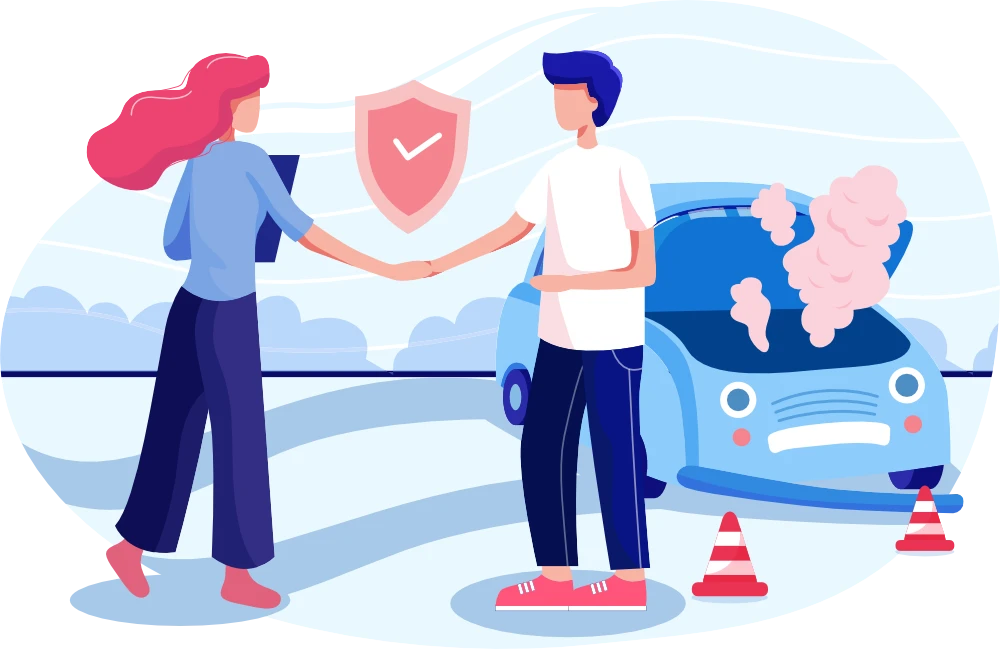 Uninsured/Underinsured Motorist Coverage graphic