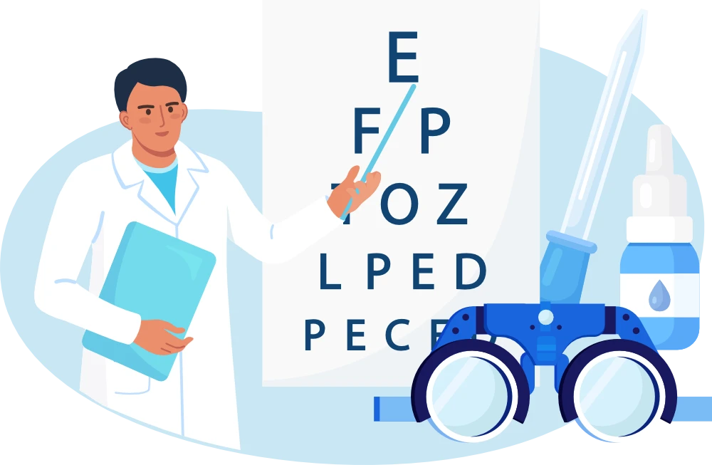 Medicare Advantage Plans with Vision Benefits graphic