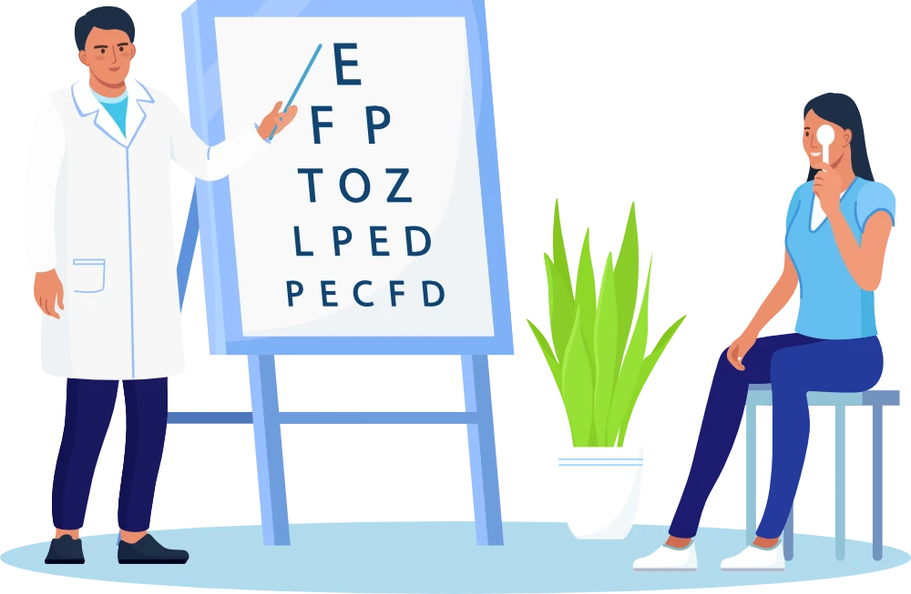 Vision Benefits graphic